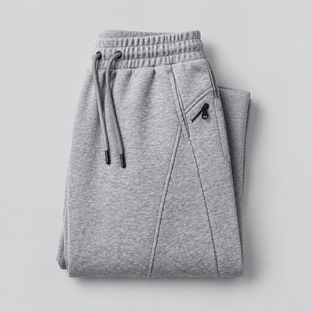 Pantalon décontracté, coupe ample, avec taille élastique et cordon de serrage