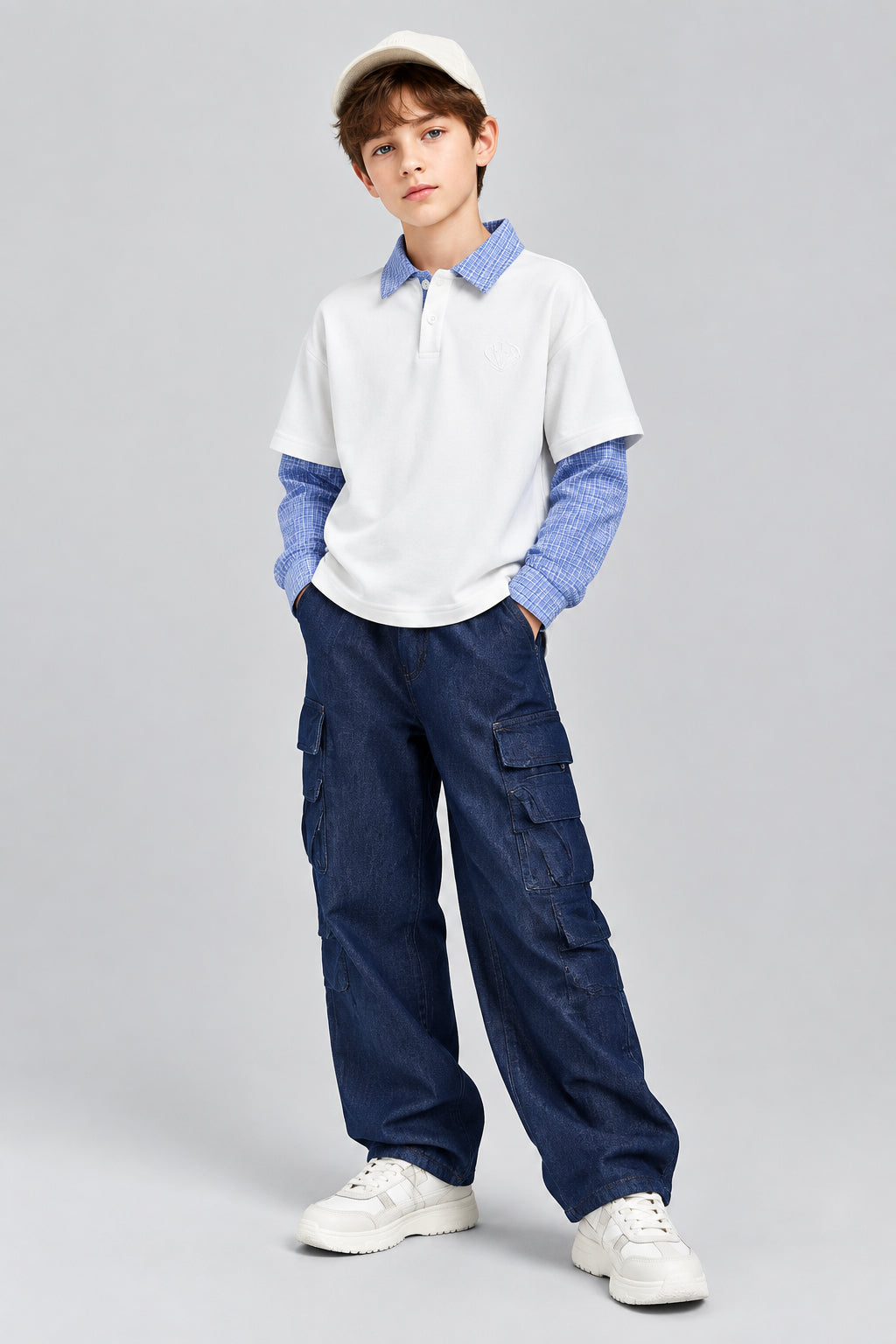 Ensemble deux pièces polo et pantalon