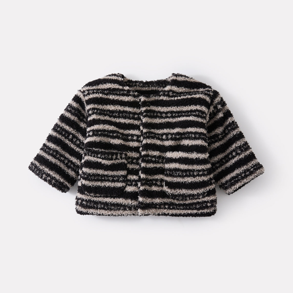 Veste épaisse rayée doublée