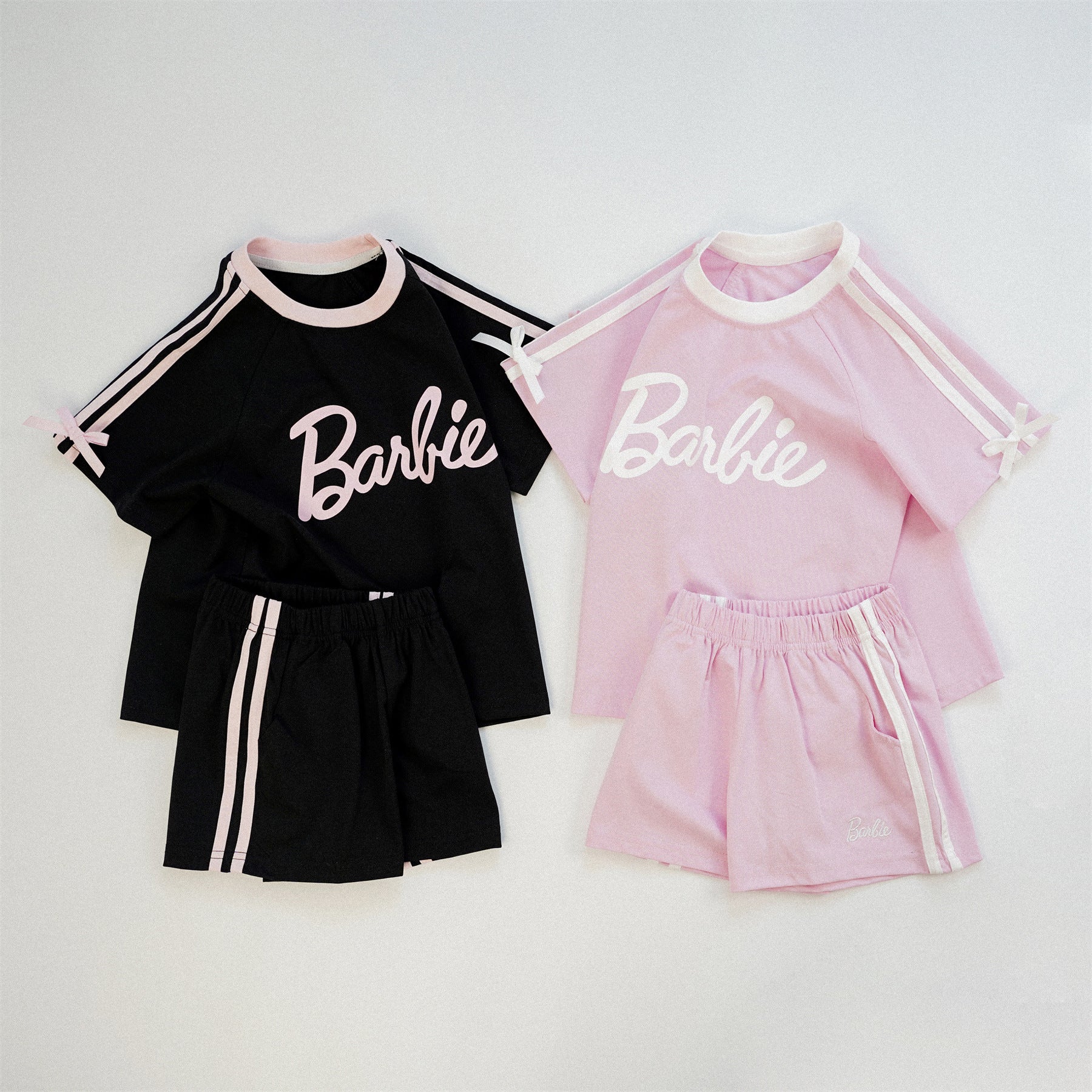 Ensemble de t-shirts à nœud papillon