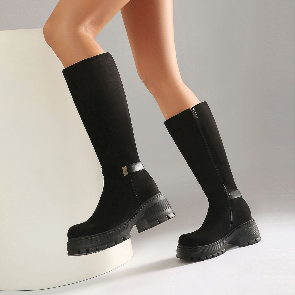 Bottes à talons hauts pour femme