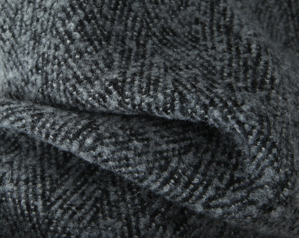 Ensemble décontracté : manteau en laine à col rabattu et fermeture à un bouton & jupe taille haute moulante