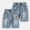 Short en jean décontracté pour garçon