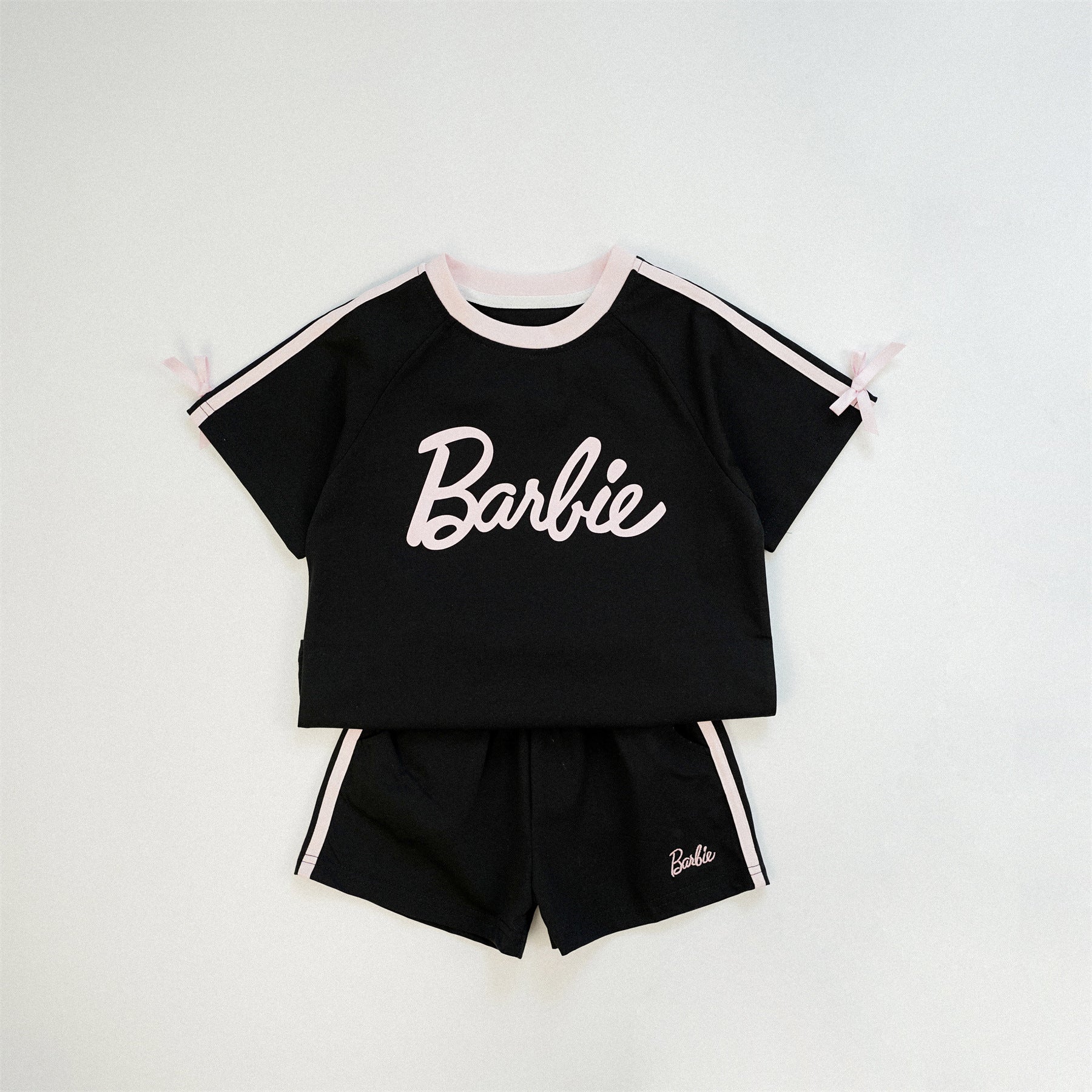 Ensemble de t-shirts à nœud papillon