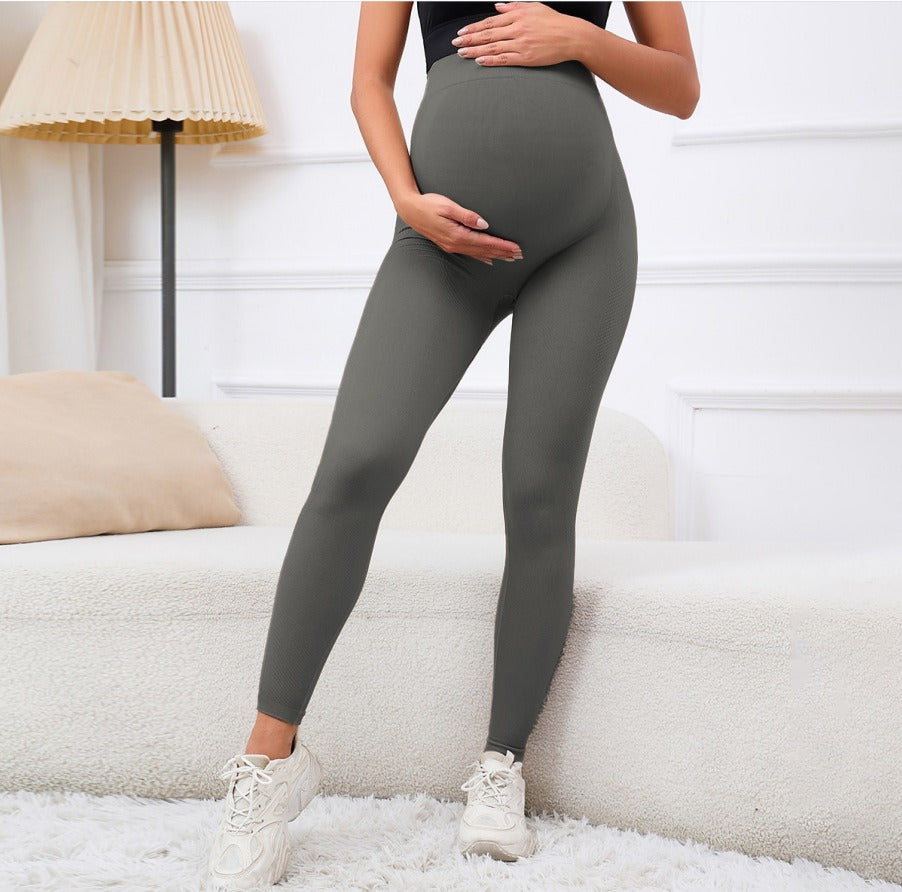 Pantalon de maternité legging taille haute