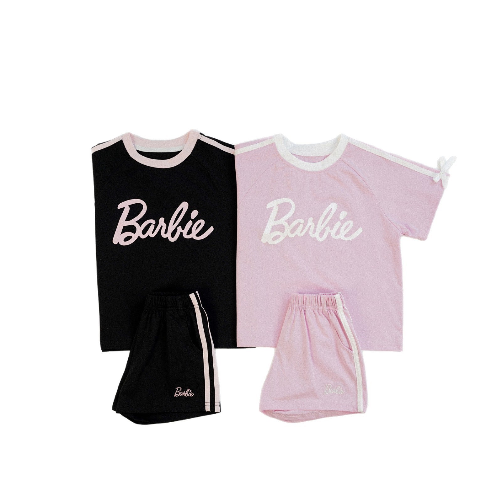 Ensemble de t-shirts à nœud papillon