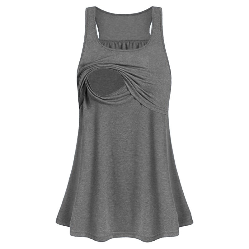 Robe de maternité d'été à manches courtes assortie, combinaison d'allaitement à lacets