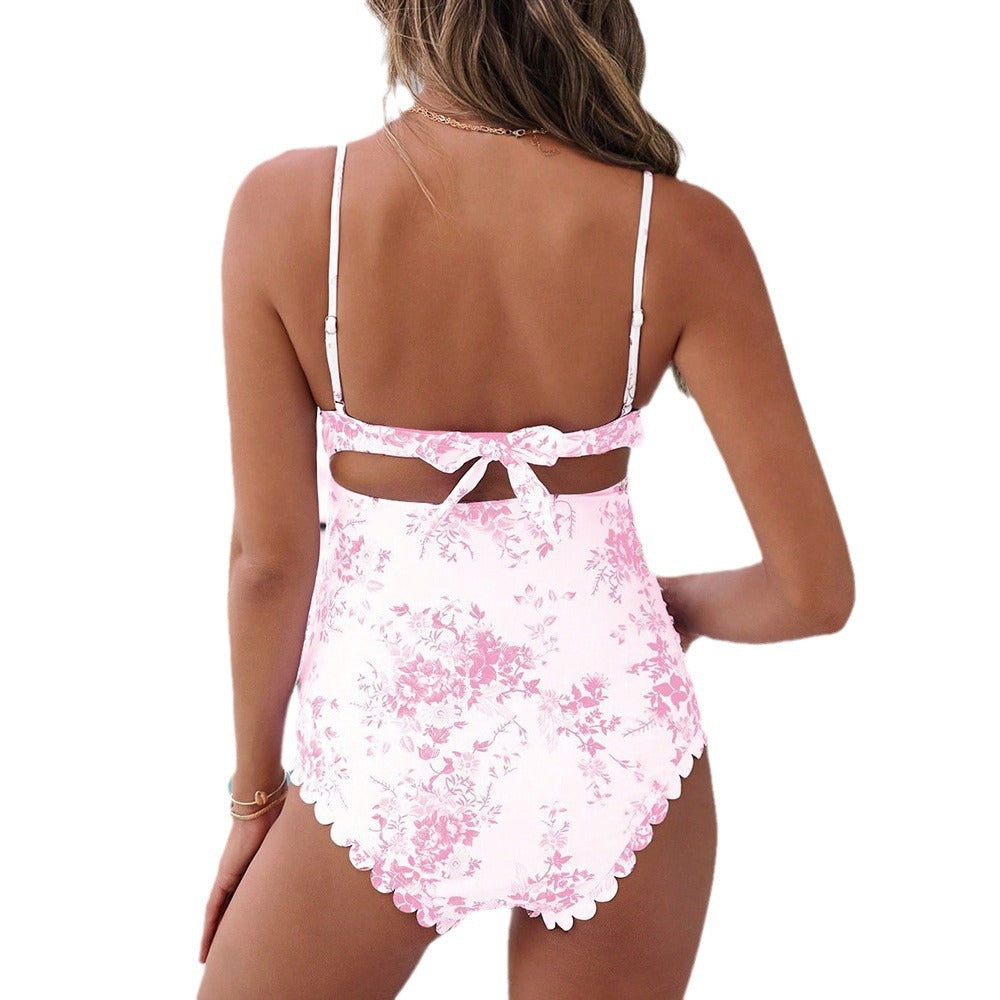 Nouveau maillot de bain une pièce de maternité avec découpes, couvrant le ventre, motif plage, disponible en plusieurs coloris