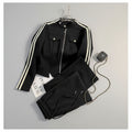Ensemble sportif  : sweat zippé et pantalon large