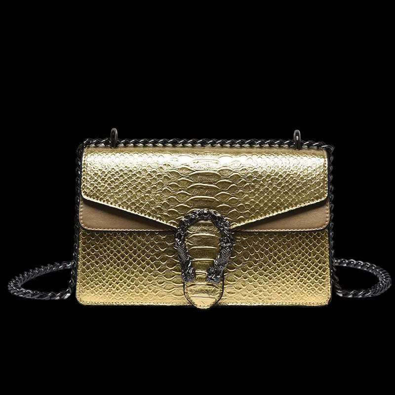 Sac à motif crocodile