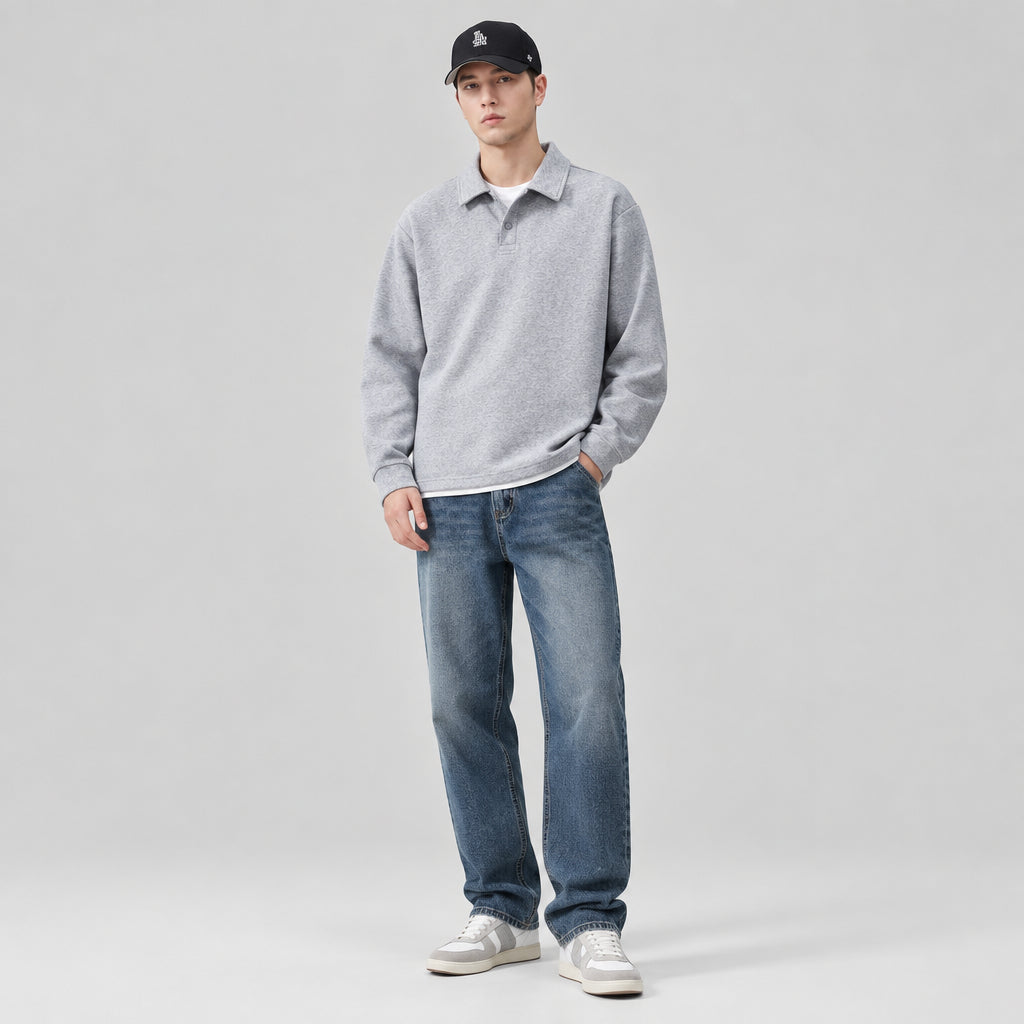 Polo-T-shirt manches longues