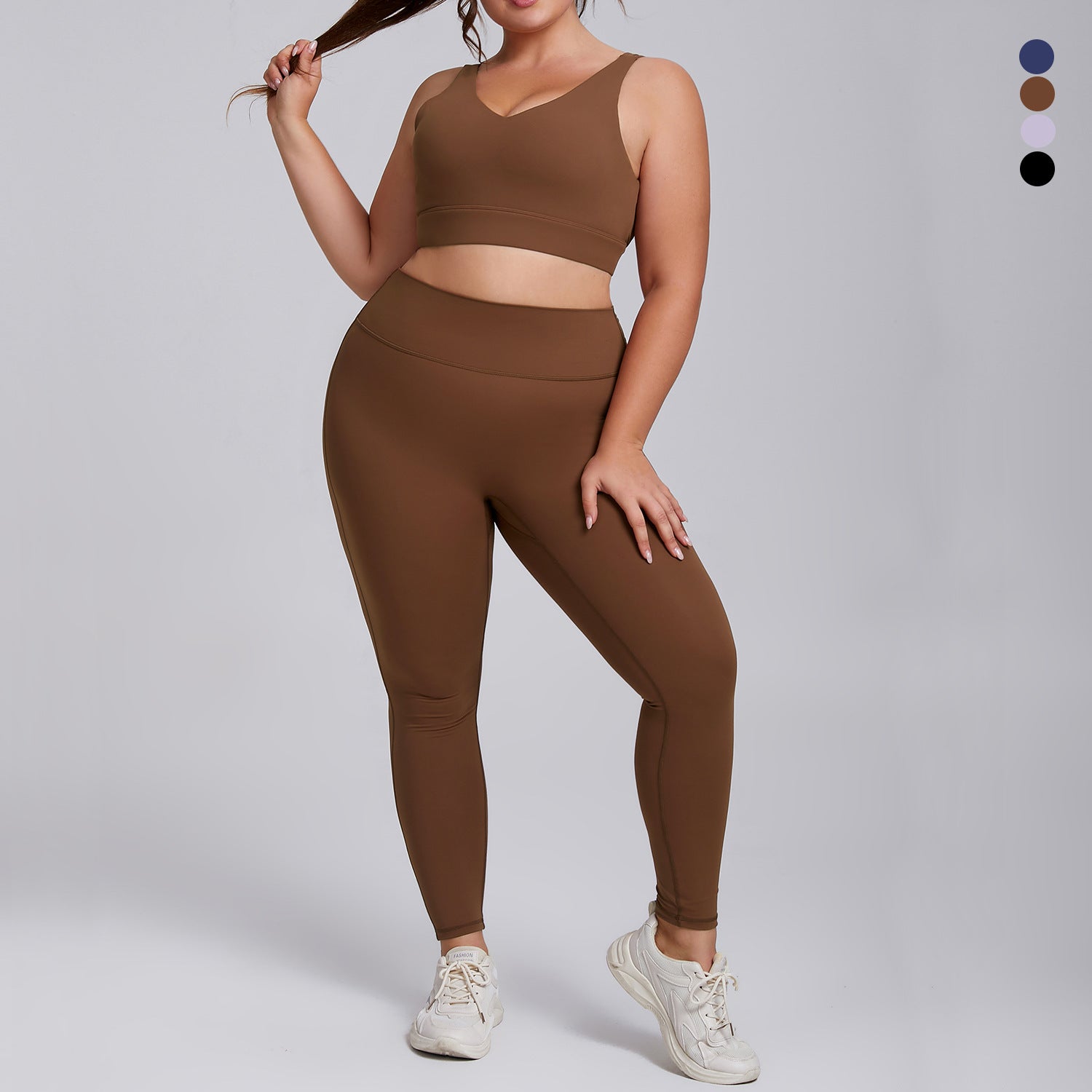 Ensemble de yoga et de course à pied, vêtements de sport antichoc