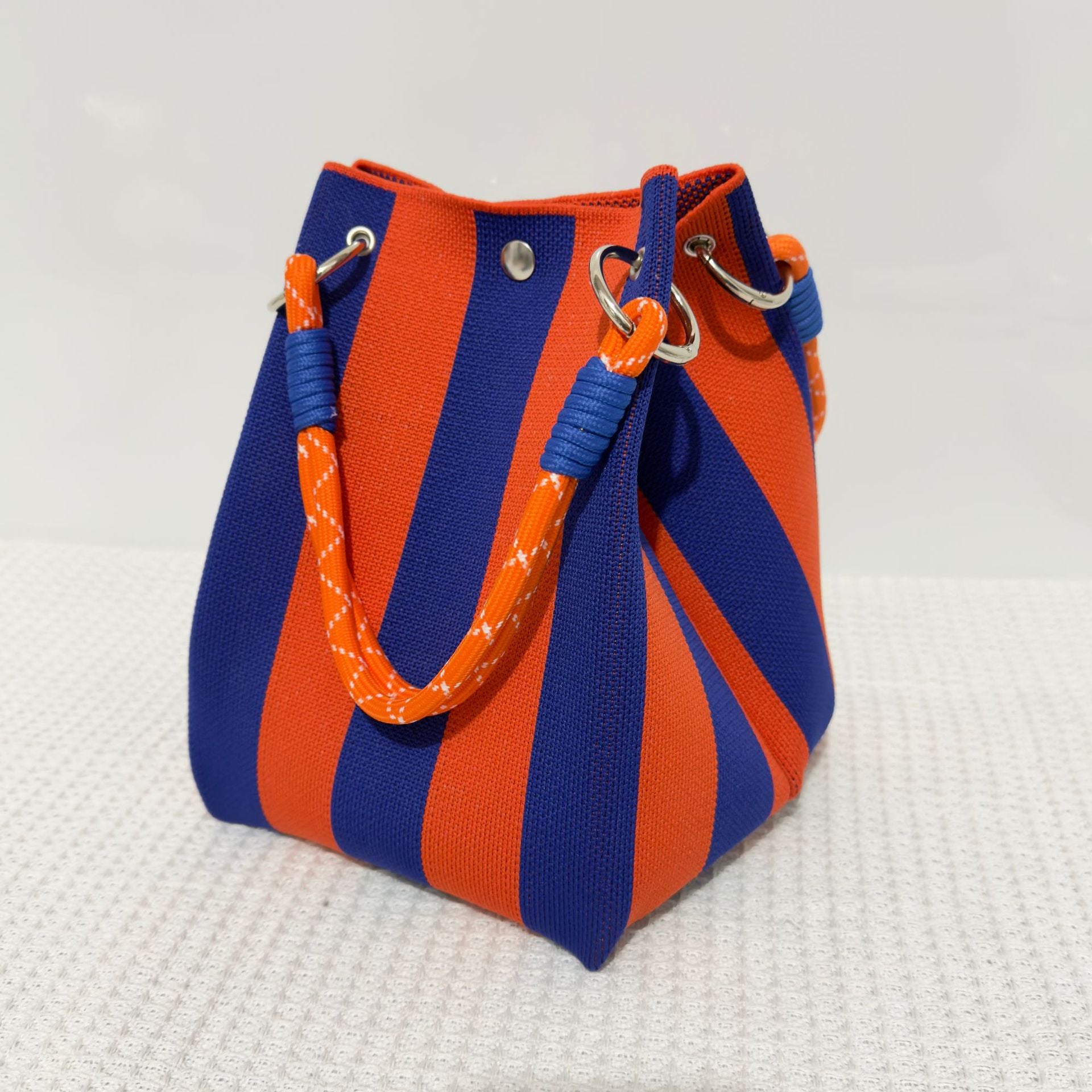Sac seau, sac tissé, sac à main tricoté, sac bandoulière
