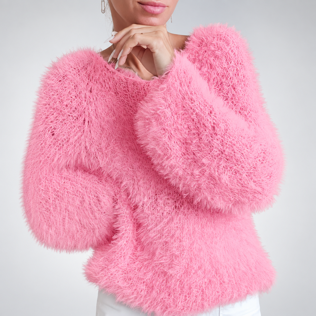 Pull ample au toucher doux
